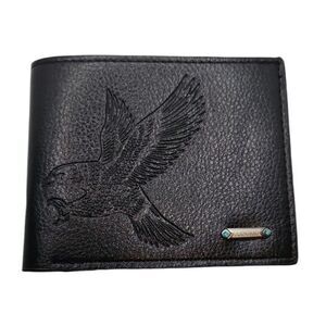 Eagle Bifold Mens‎ Wallet Black
